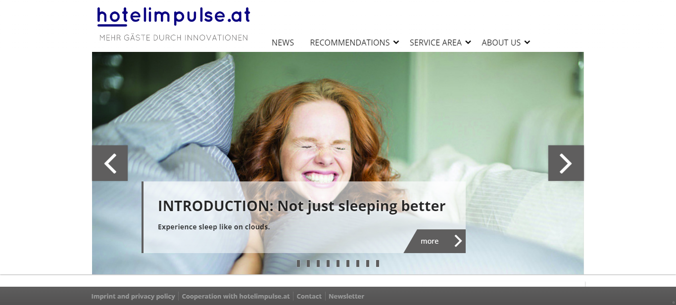 hotelimpulse.at - แขกมากขึ้นผ่านนวัตกรรม media 1