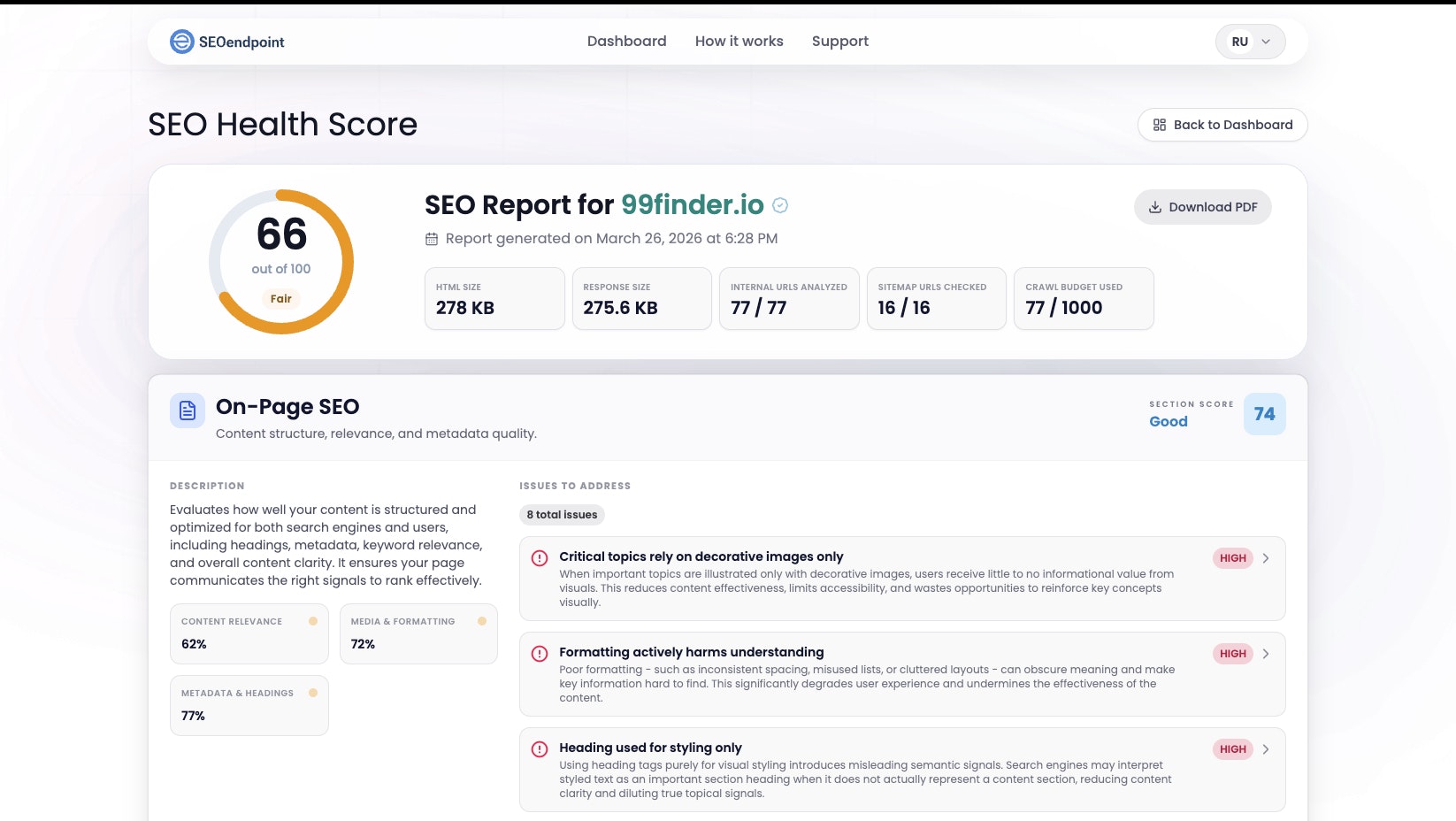 SEOendpoint gallery image