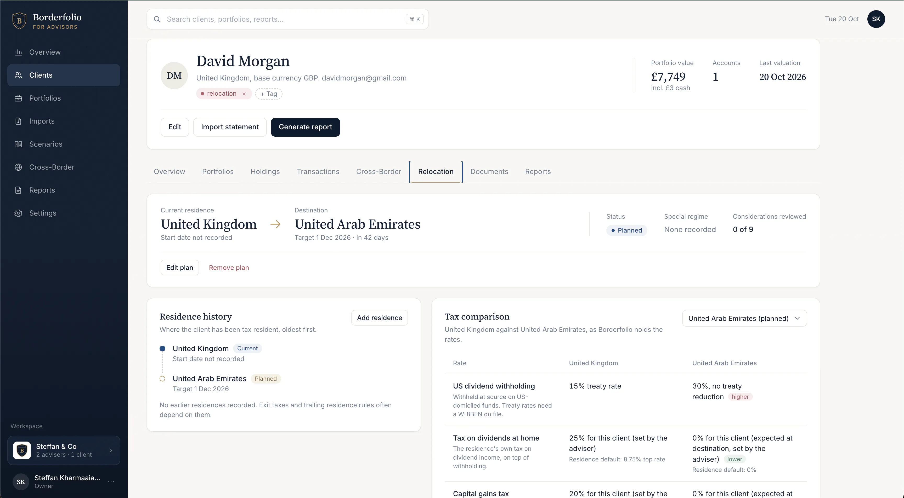 Borderfolio for Advisors gallery image