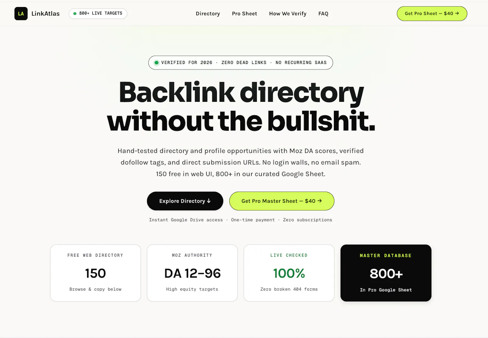 LinkAtlas screenshot 1