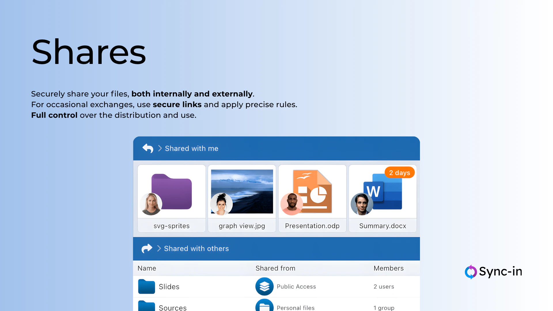 Sync-in screenshot 3