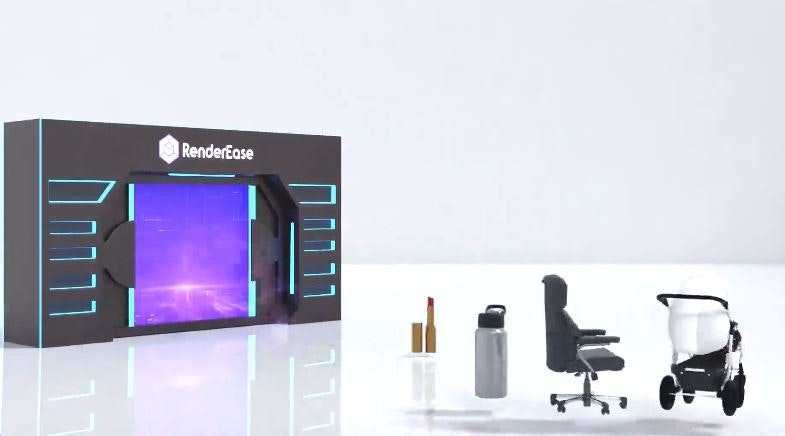 Renderasease - AI-aangedreven 3D-visuals media 1