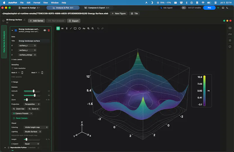 Autoplot screenshot 1