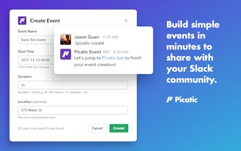 Picatic for Slack gallery image