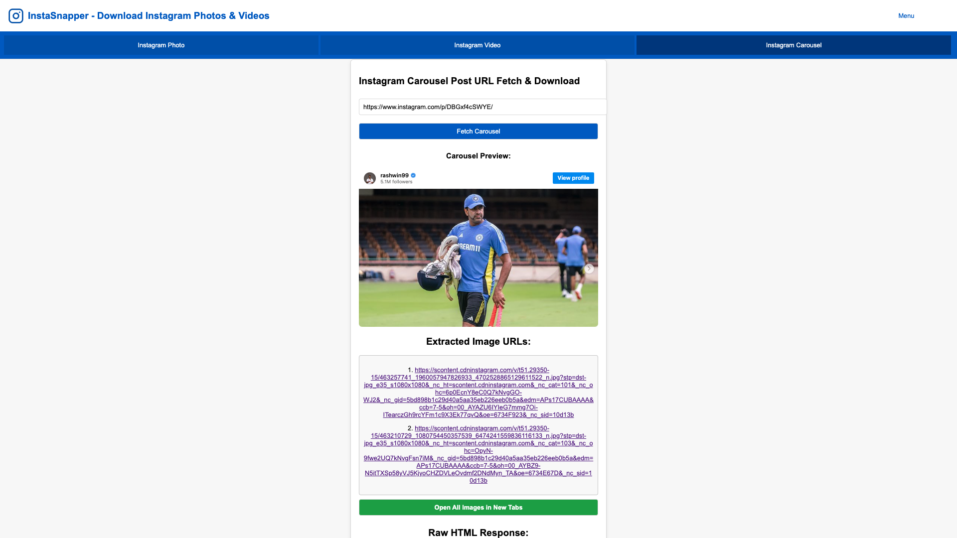 Media Insasnapper - Muat turun foto & video Instagram 4
