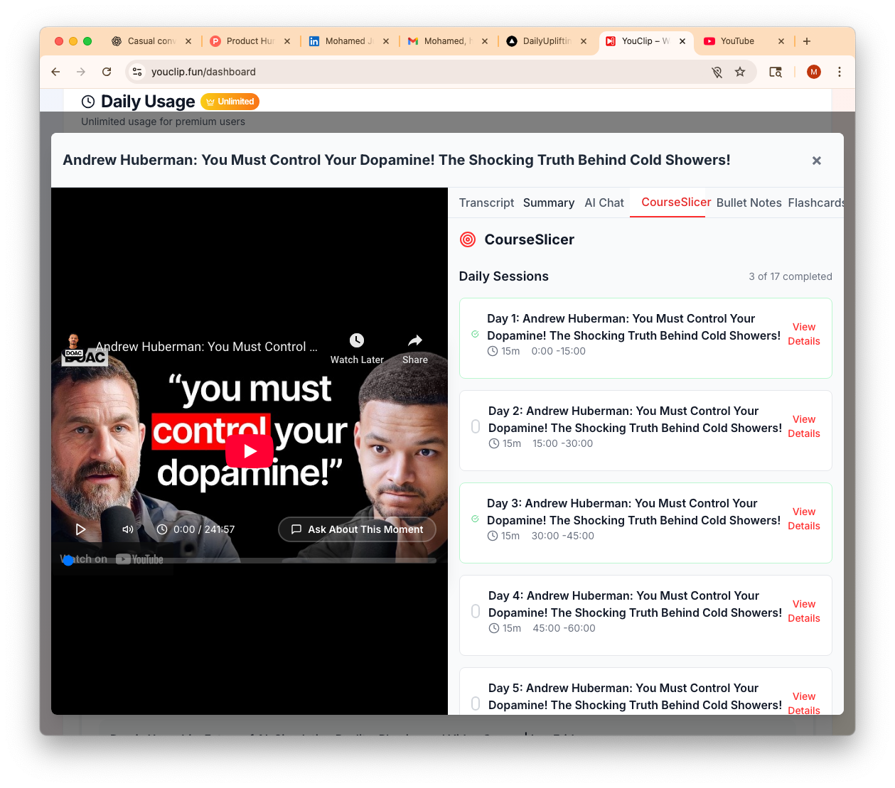 YouClip - Guarda di meno, impara di più media 6