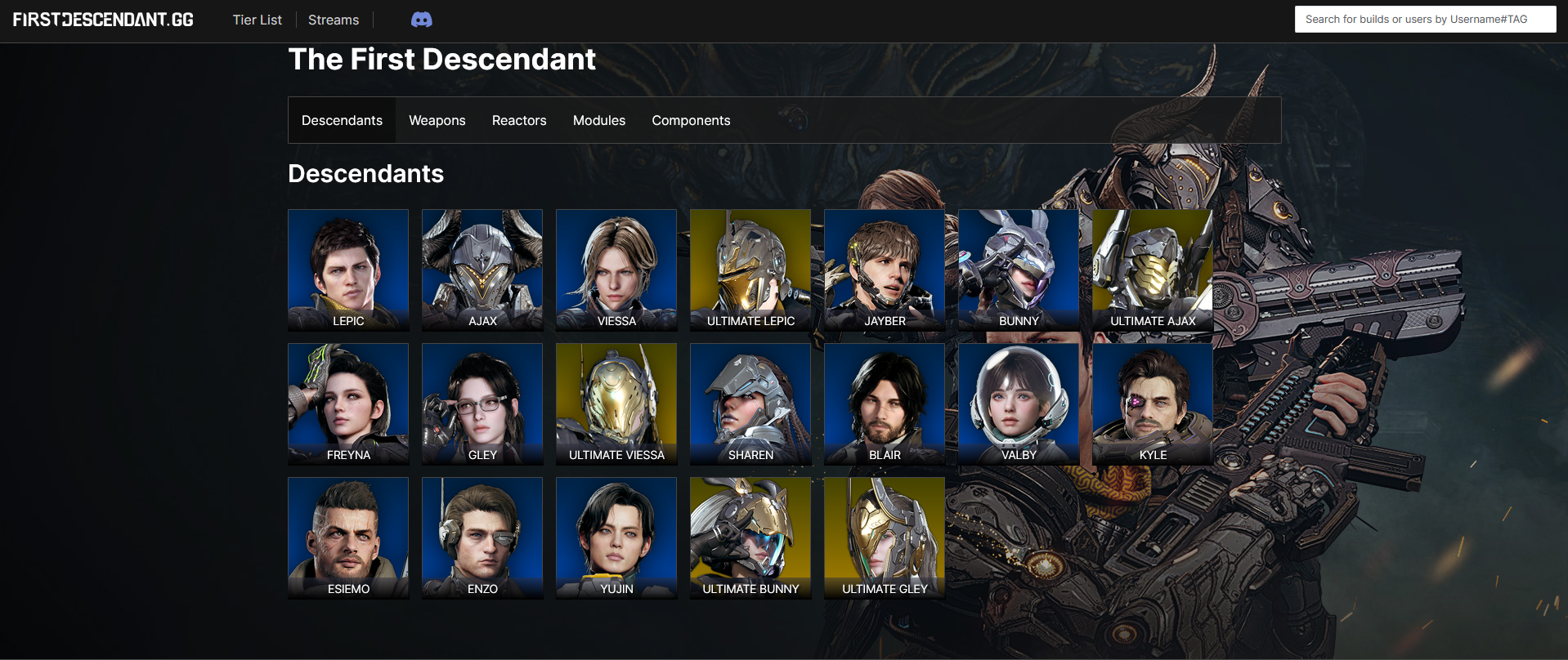 First Descendant - Builds & Guides