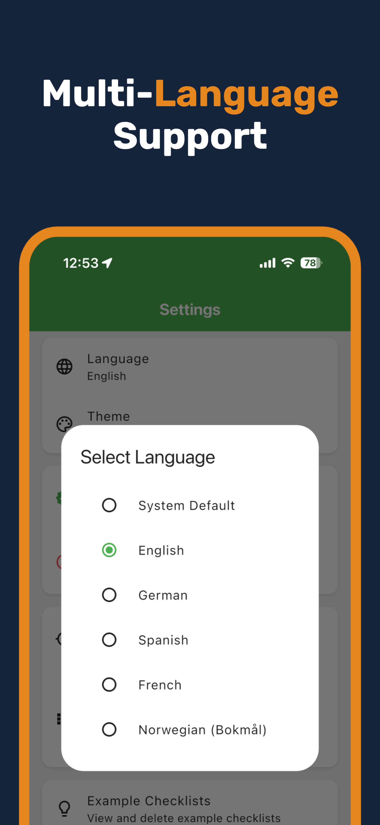 Checklist app for recurring routines gallery image