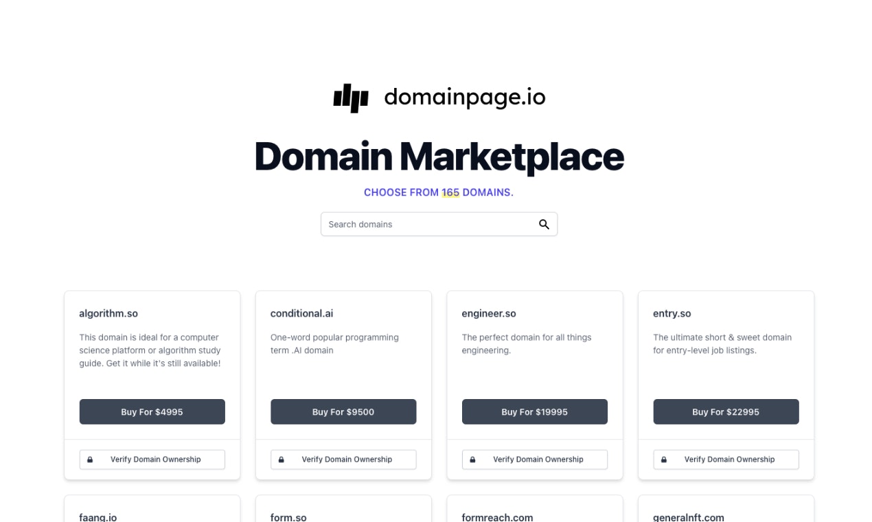 DomainPage gallery image