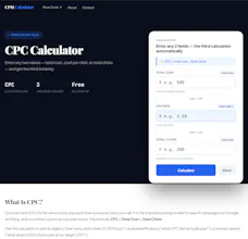 CPM Calculator gallery image