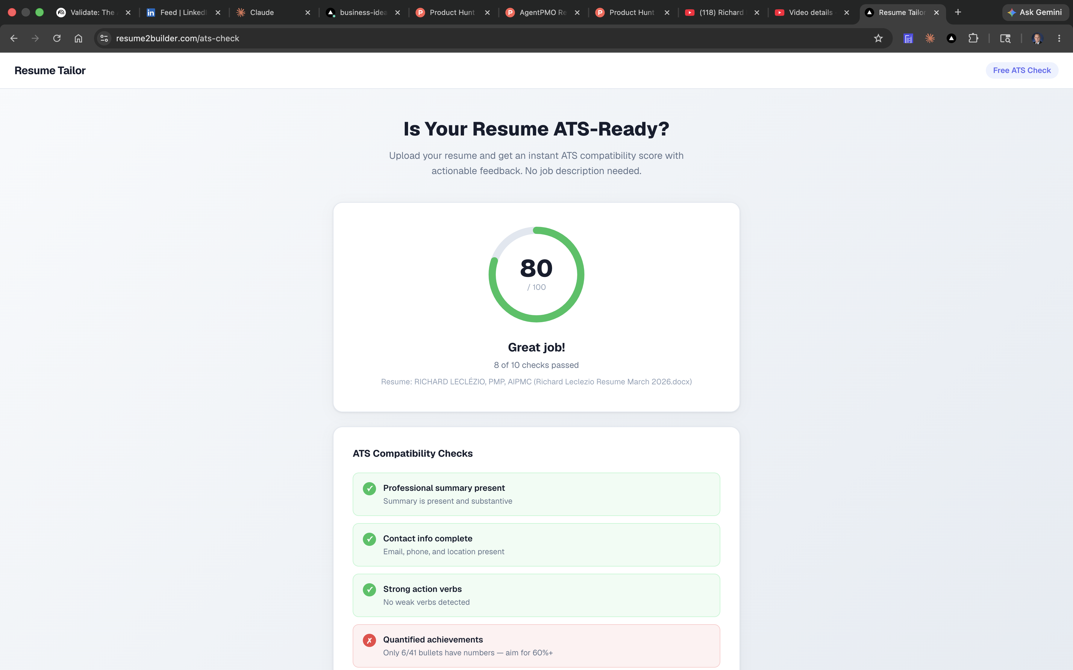Resume Tailor gallery image