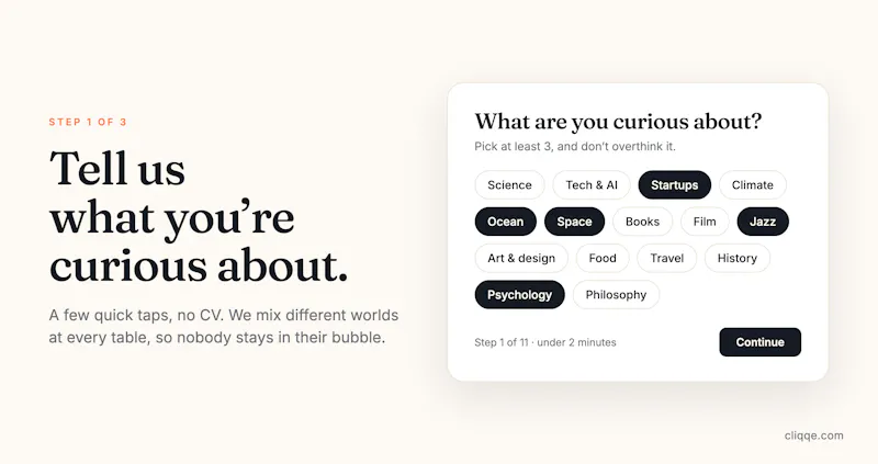 Cliqqe screenshot 2