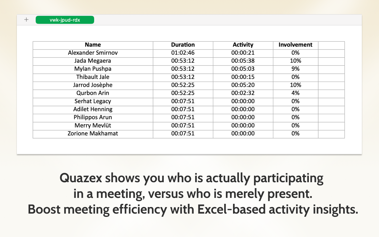 Quazex call tracker - Screenshot 2 showing product features and functionality