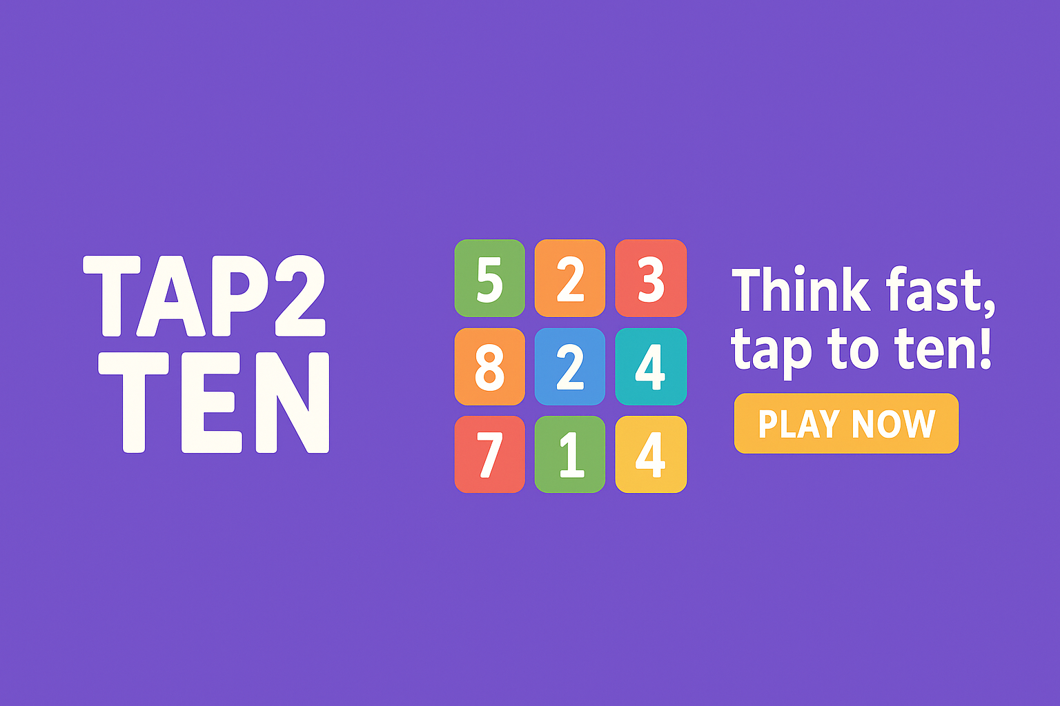 Tap2ten - Números de coincidencia media 6