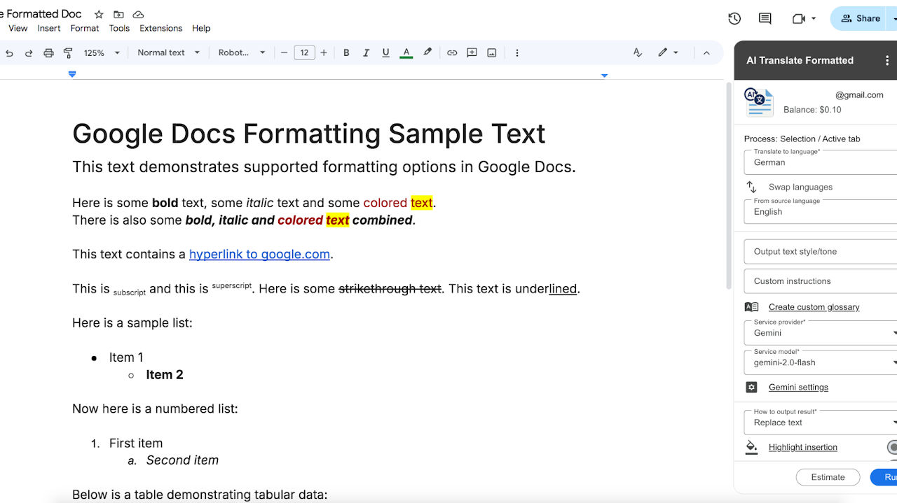 AI Translate Formatted gallery image