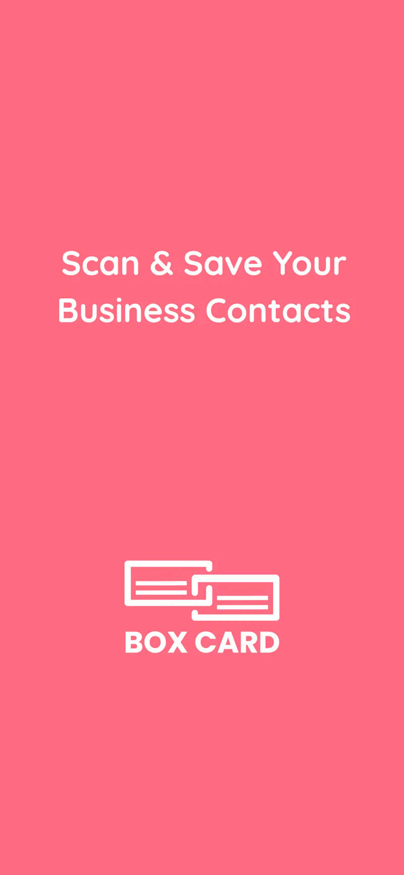 Boxcard - Scan & Save Your Business Card screenshot 1
