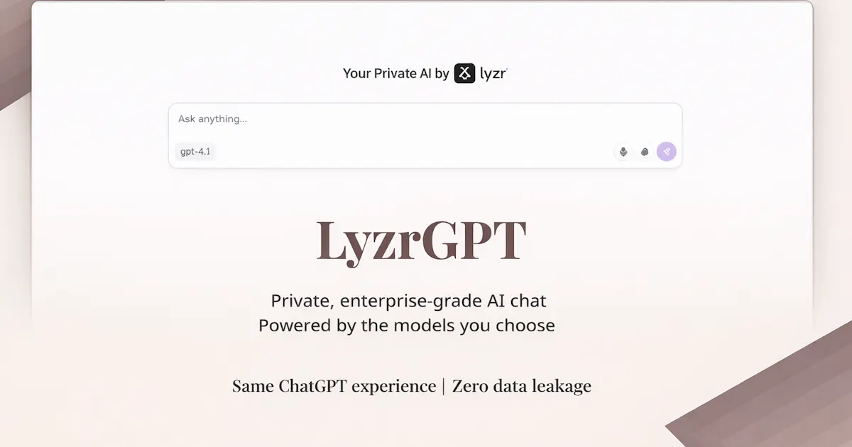 LyzrGPT