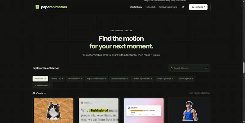 Paper Animators screenshot 3