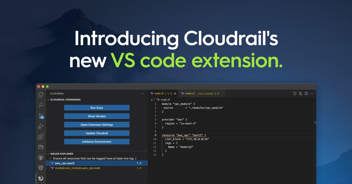 Indeni Cloudrail - VS Code Extension gallery image