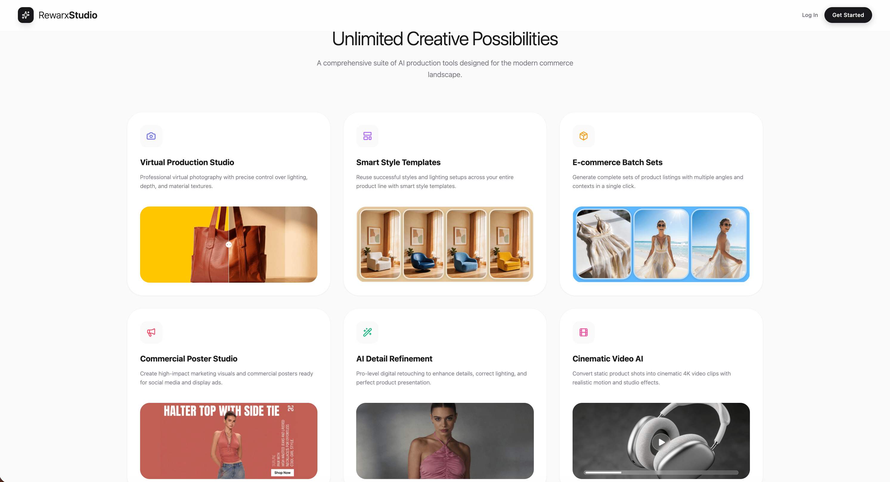 RewarxStudio AI Product Photography Tool gallery image