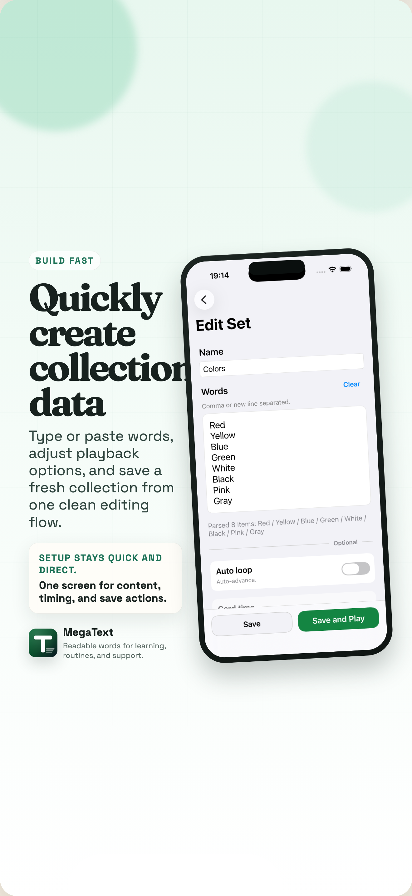MegaText gallery image