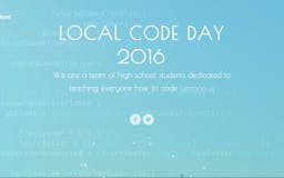Local Code Day media 2