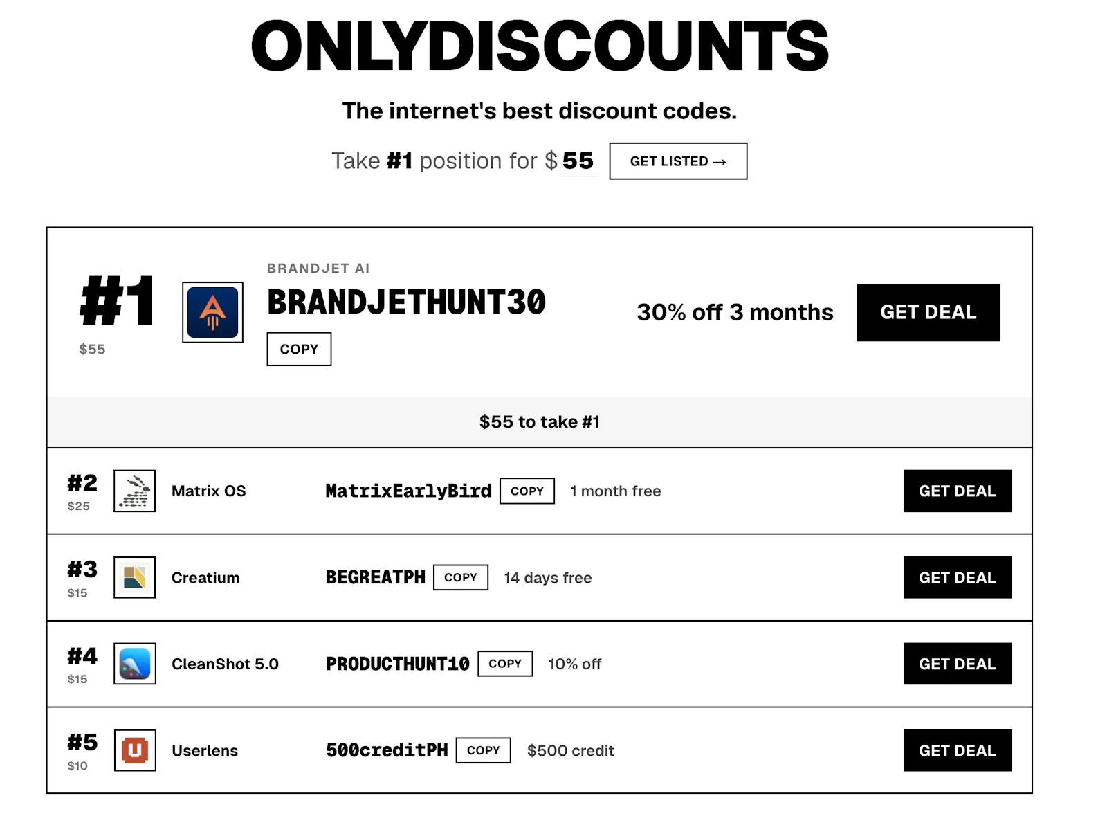 OnlyDiscounts screenshot 1