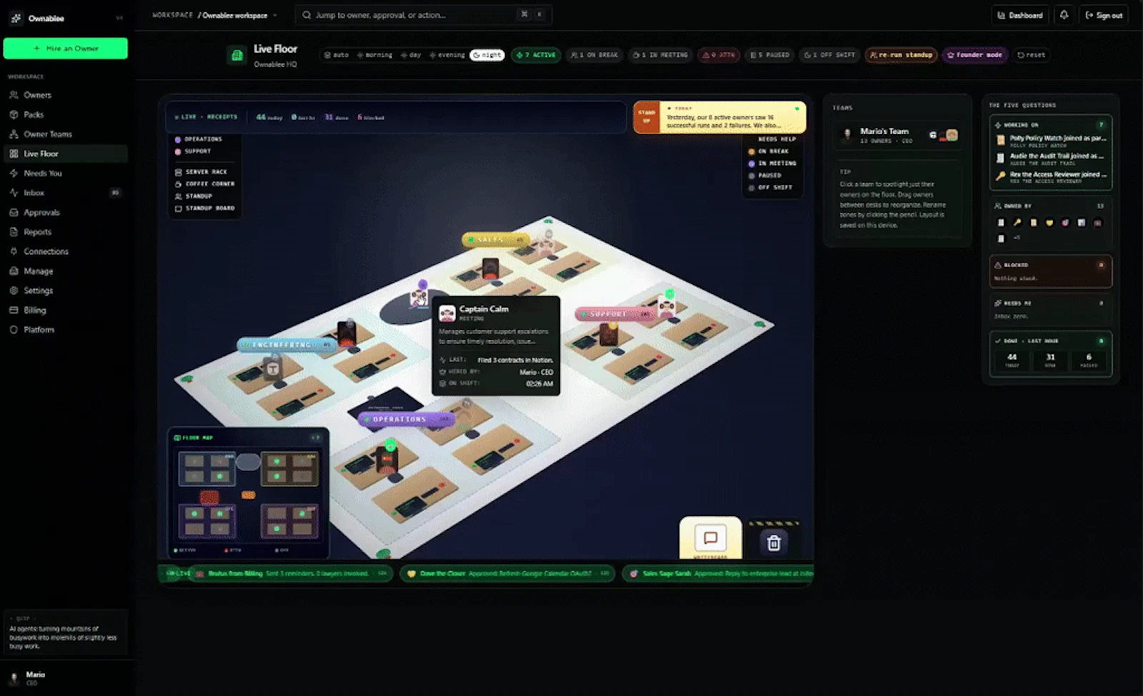 Ownablee - Your digital workers  screenshot 1 (video preview)