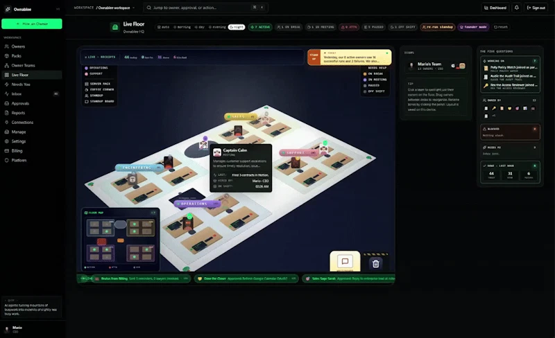 Ownablee - Your digital workers  screenshot 1 (video preview)