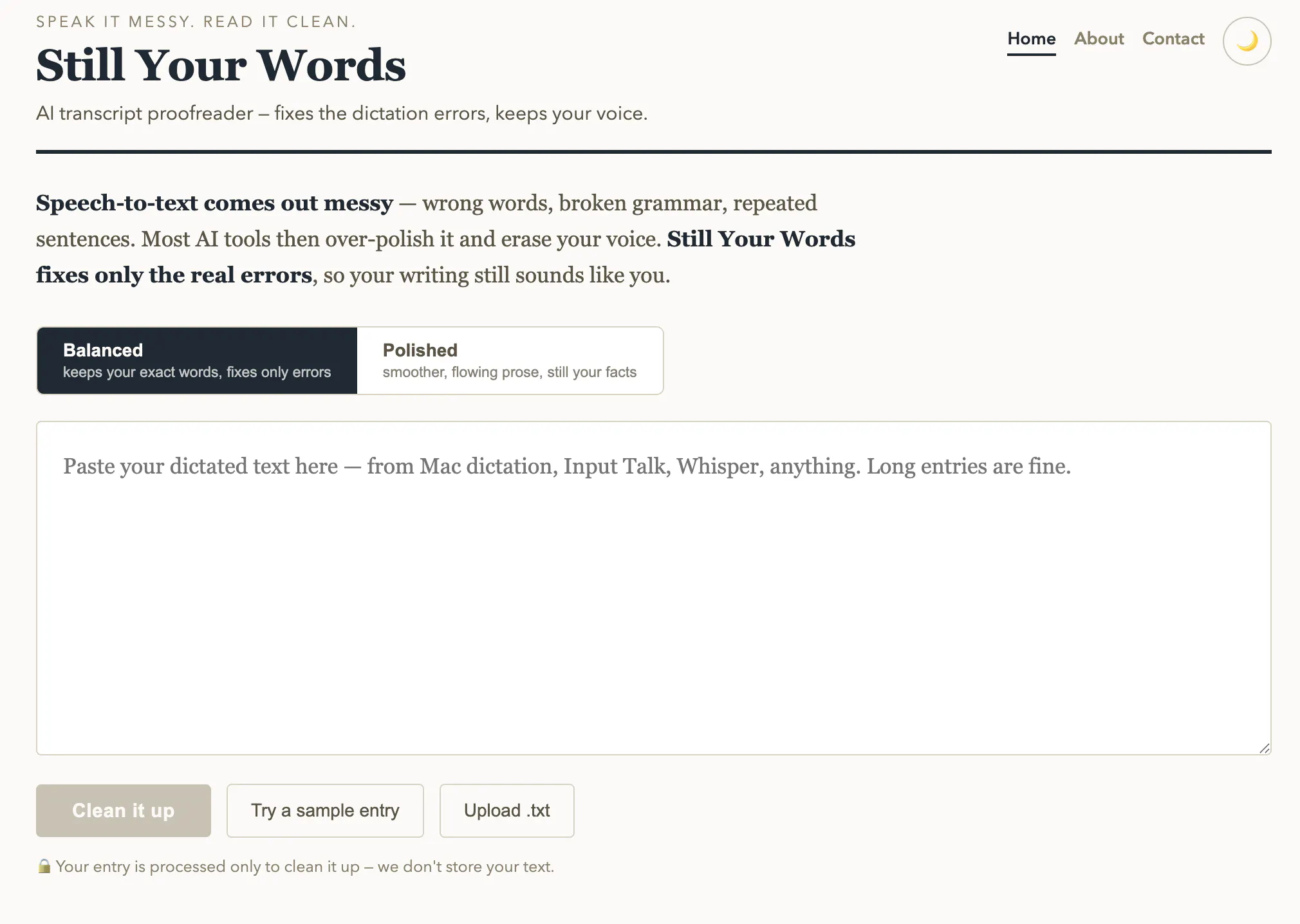 Still Your Words gallery image