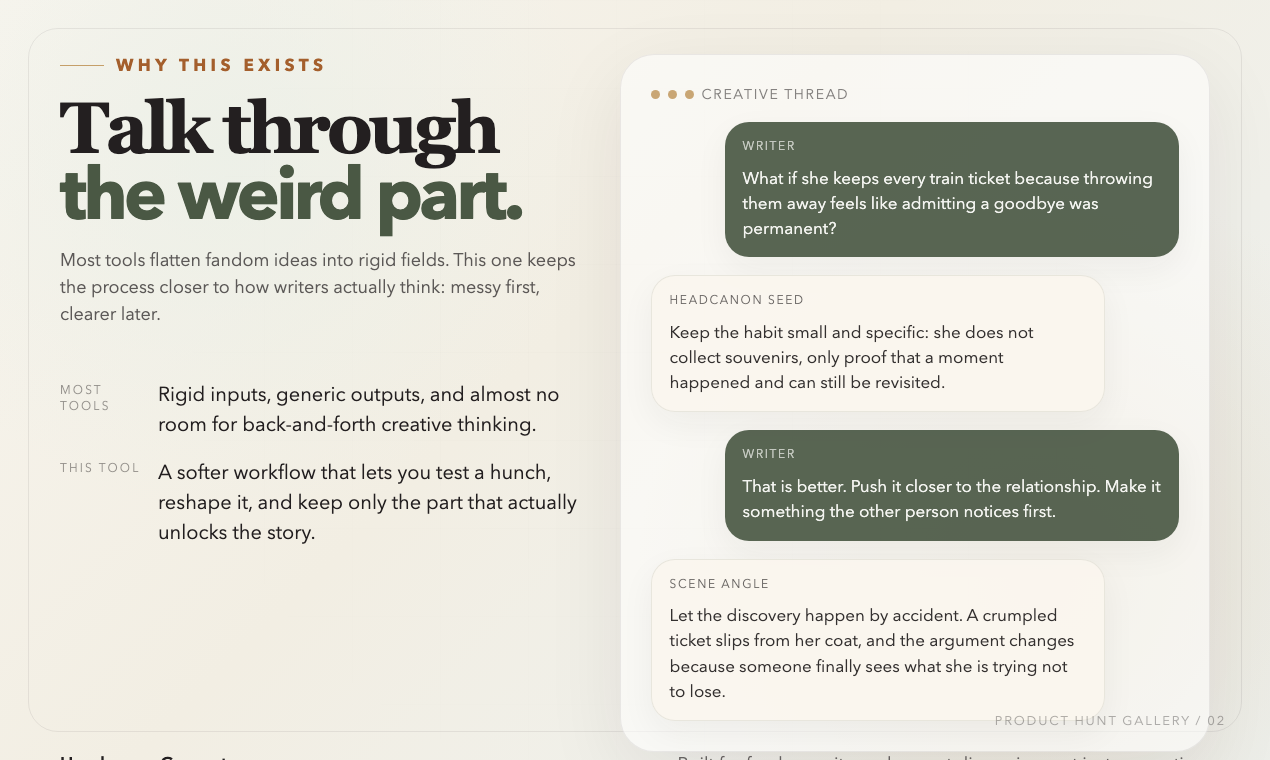 Headcanon Generator gallery image