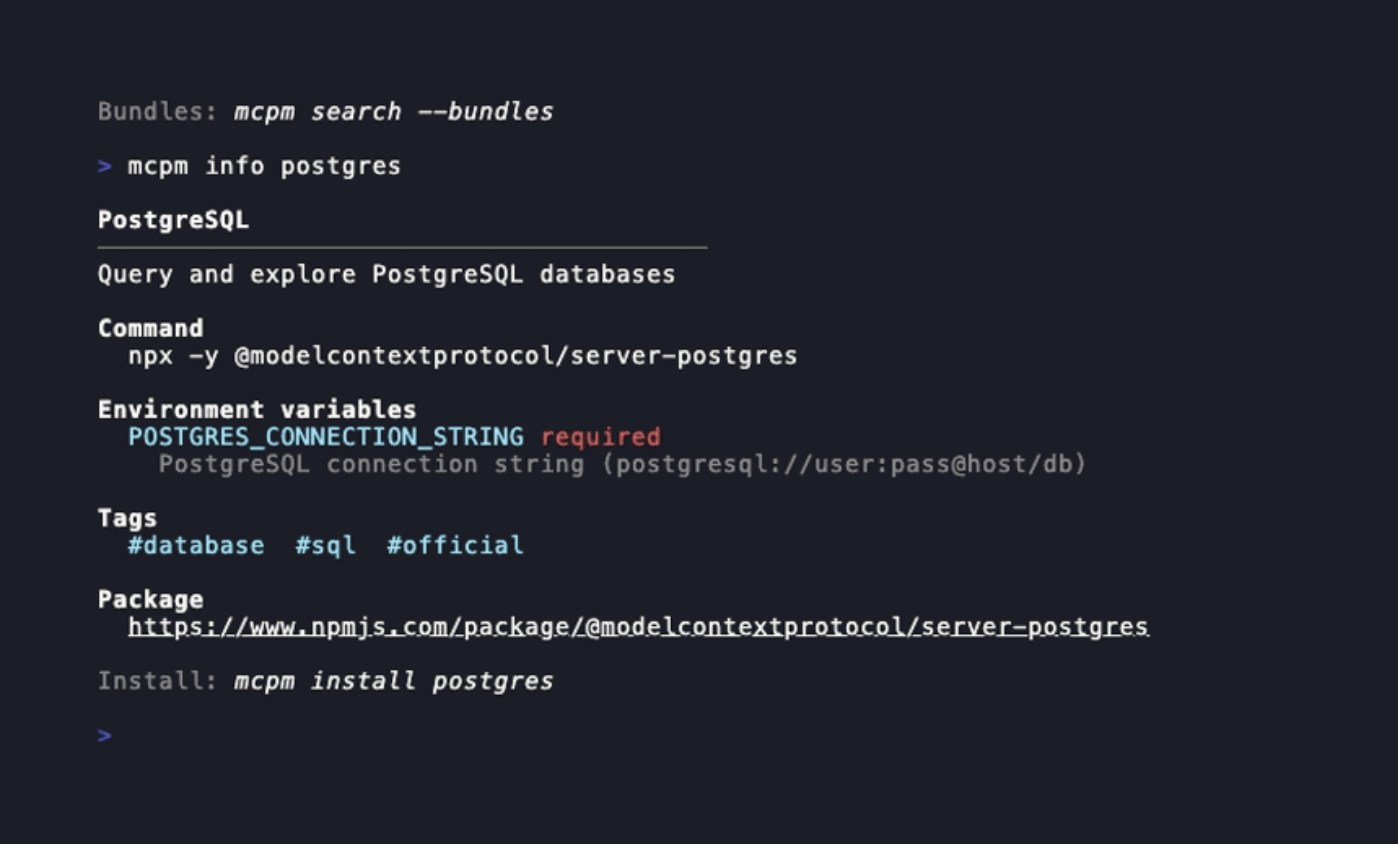 npm for MCP servers gallery image