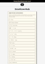 Emoticon Hub ¯\_(ツ)_/¯ gallery image