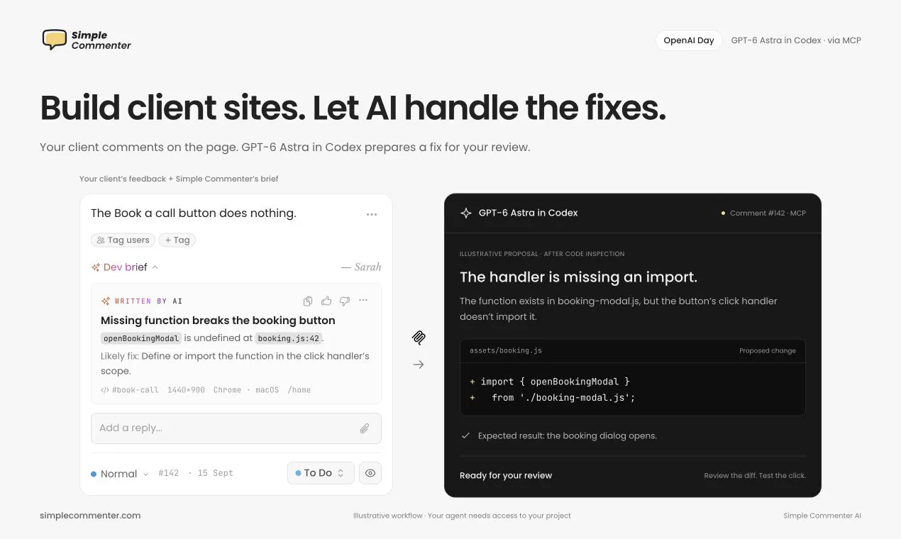Simple Commenter AI gallery image