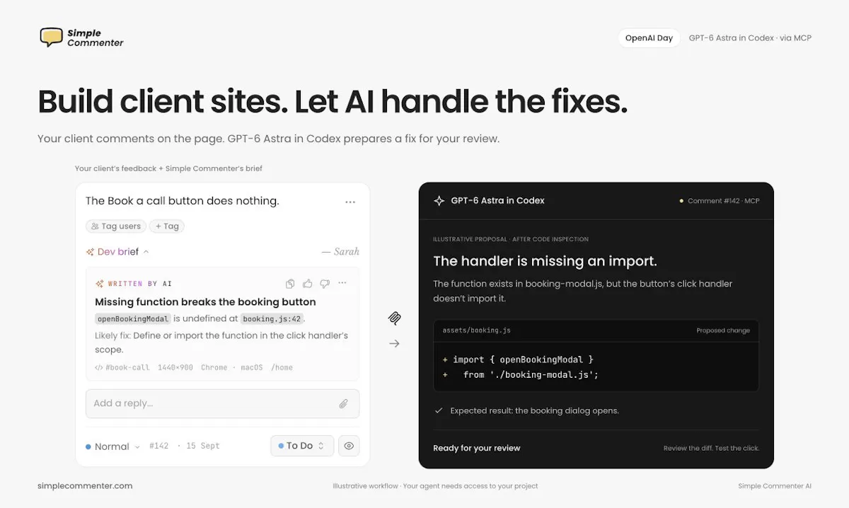 Simple Commenter AI