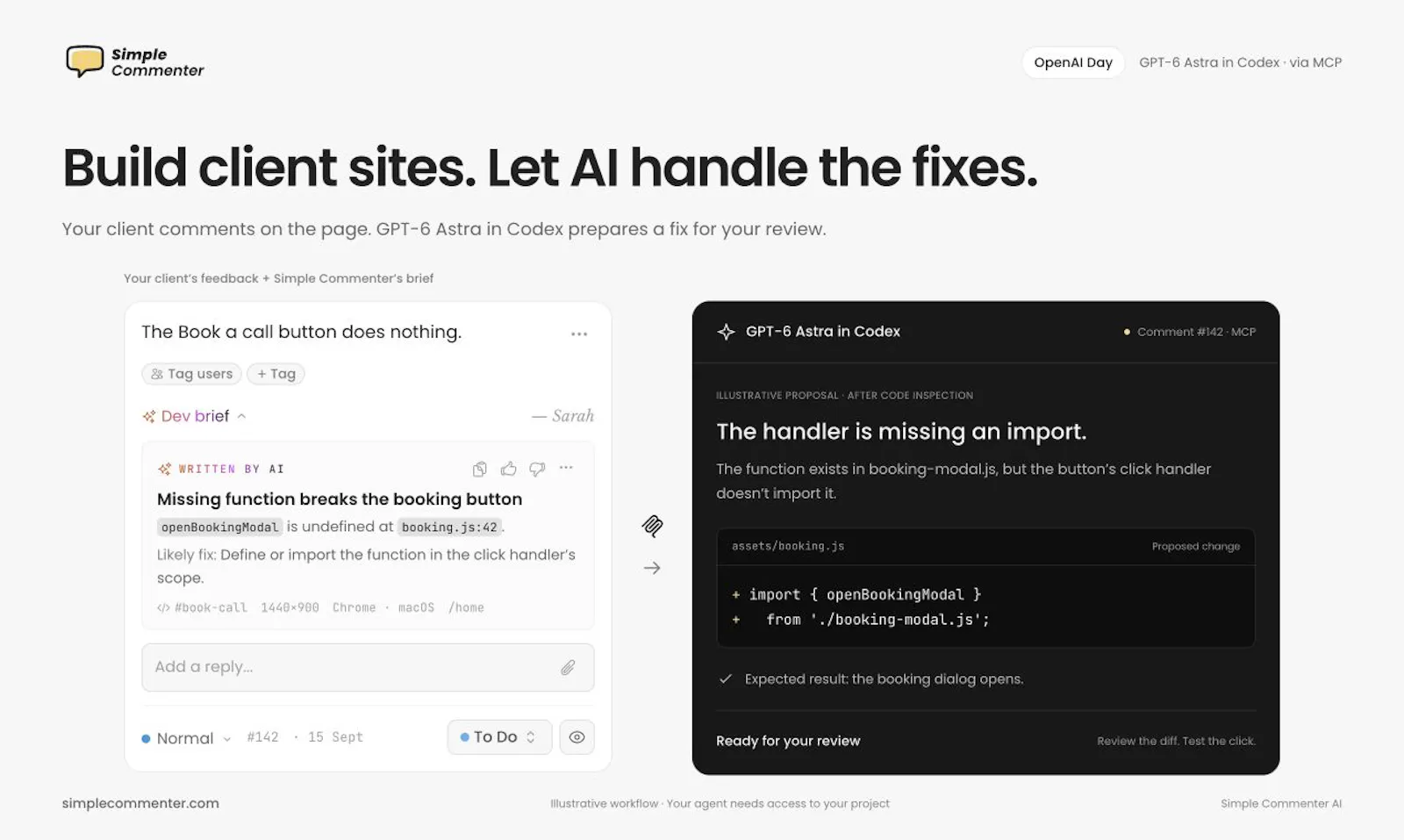 Simple Commenter AI screenshot 1