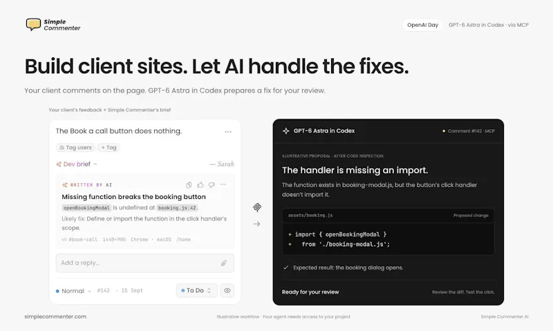 Simple Commenter AI screenshot 1