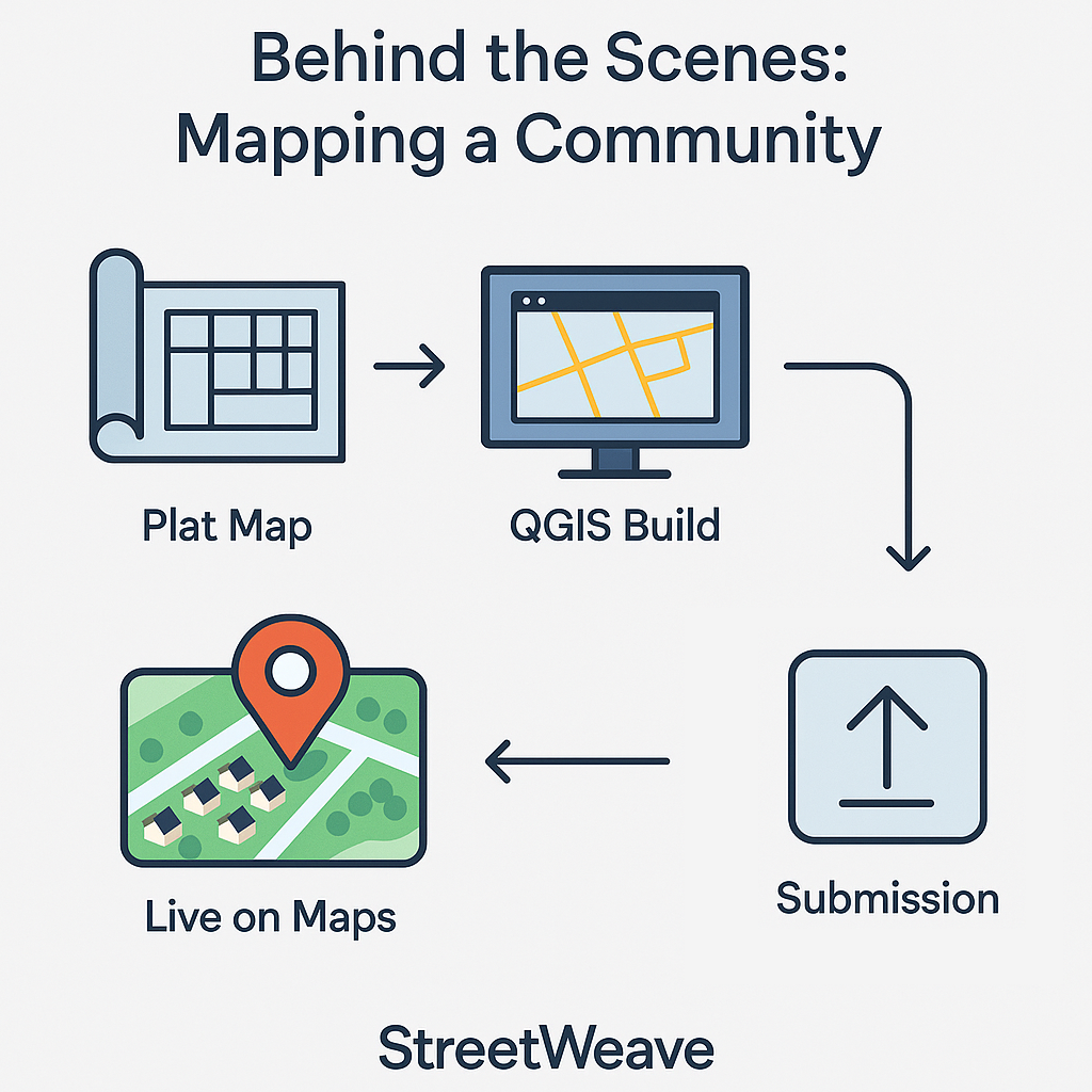 StreetWeave - Ottieni nuove strade di suddivisione in diretta su Google e Apple Maps Fast media 3