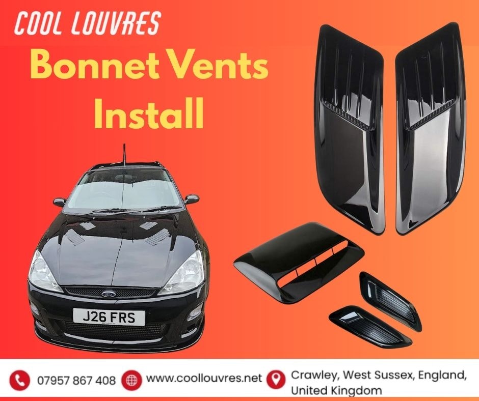 Bonnet Vents Install logo