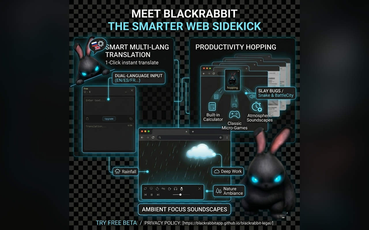 BlackRabbit — Read in Any Language gallery image