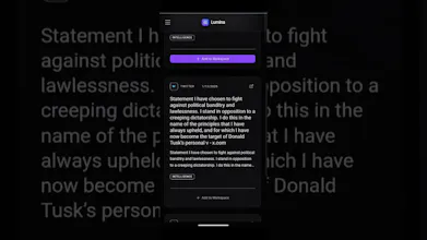 Lumina Dashboard-AI Trend finder gallery image