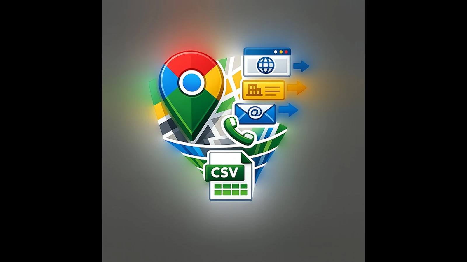 Google Maps B2B Scraper PRO screenshot 1 (video preview)