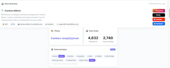 Free Shopify Theme Detector gallery image