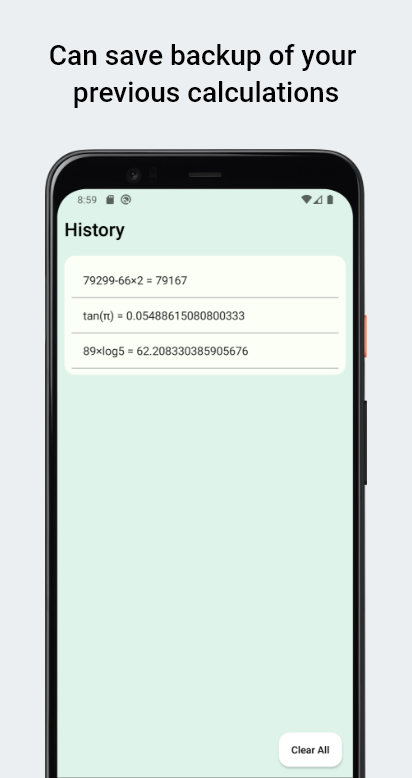 InfinityCalc - InfinityCalc - instant answers, infinite scrolling, backup. media 4
