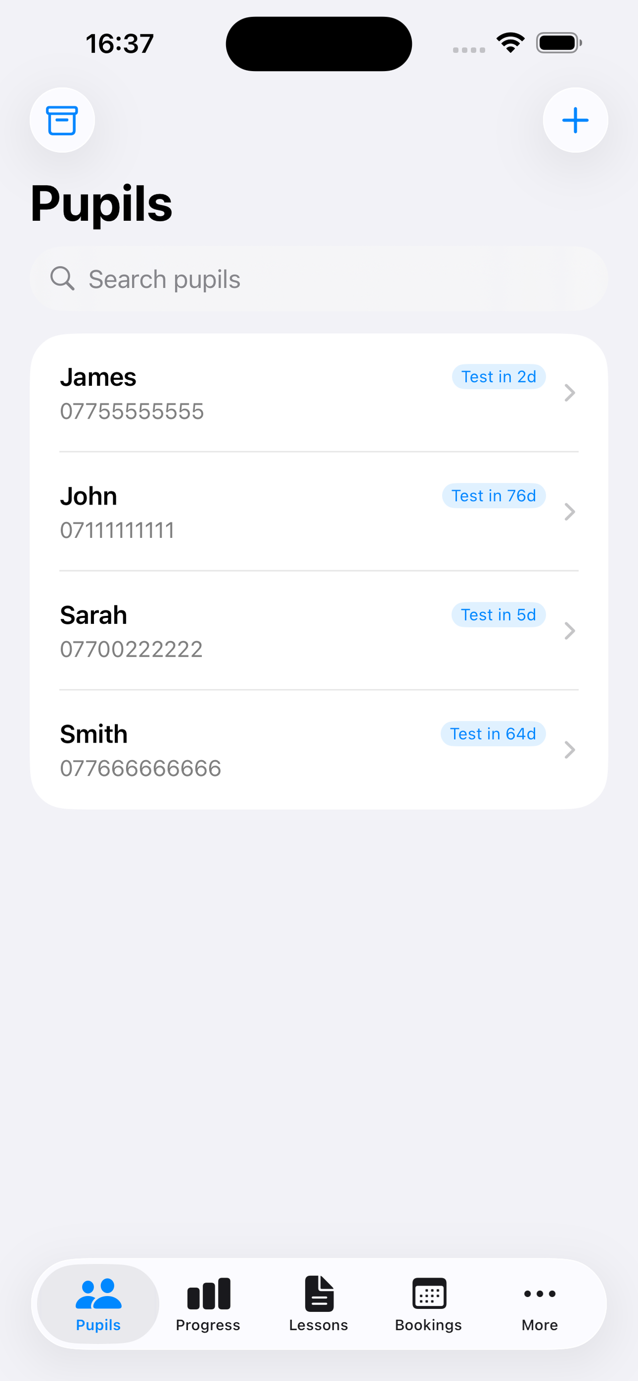 ADI Tracker:Driving Instructor