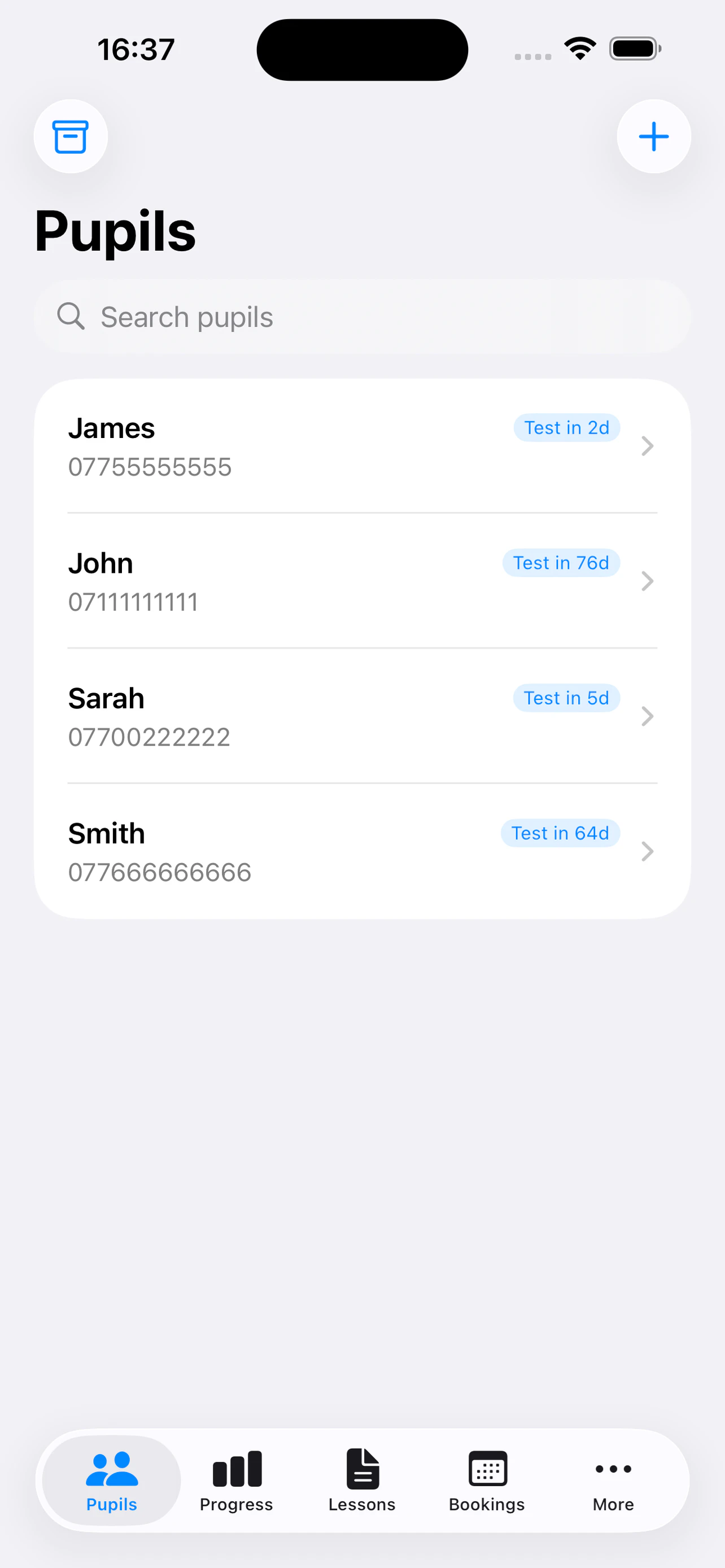 ADI Tracker:Driving Instructor