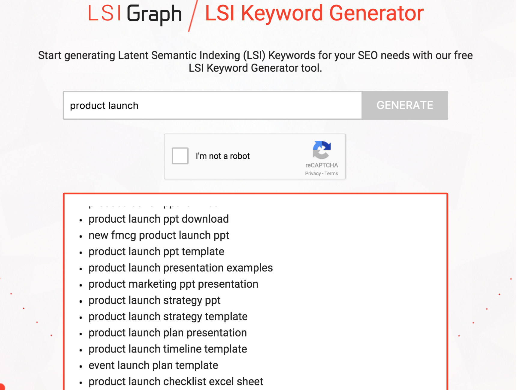 LSI Graph gallery image