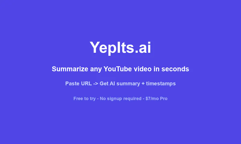 YepIts.ai screenshot 3