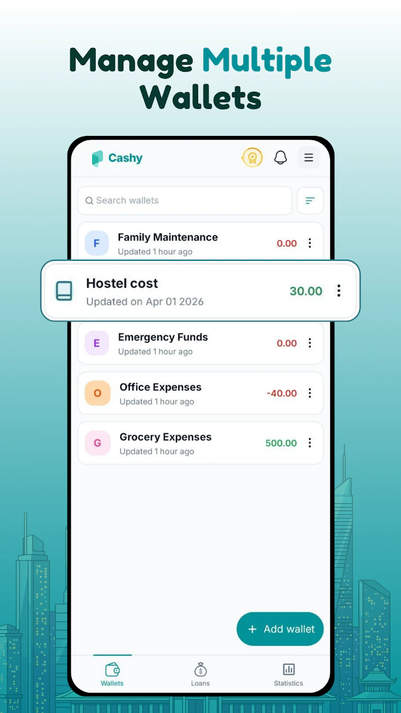 Cashy: Daily Expense Manager screenshot 1