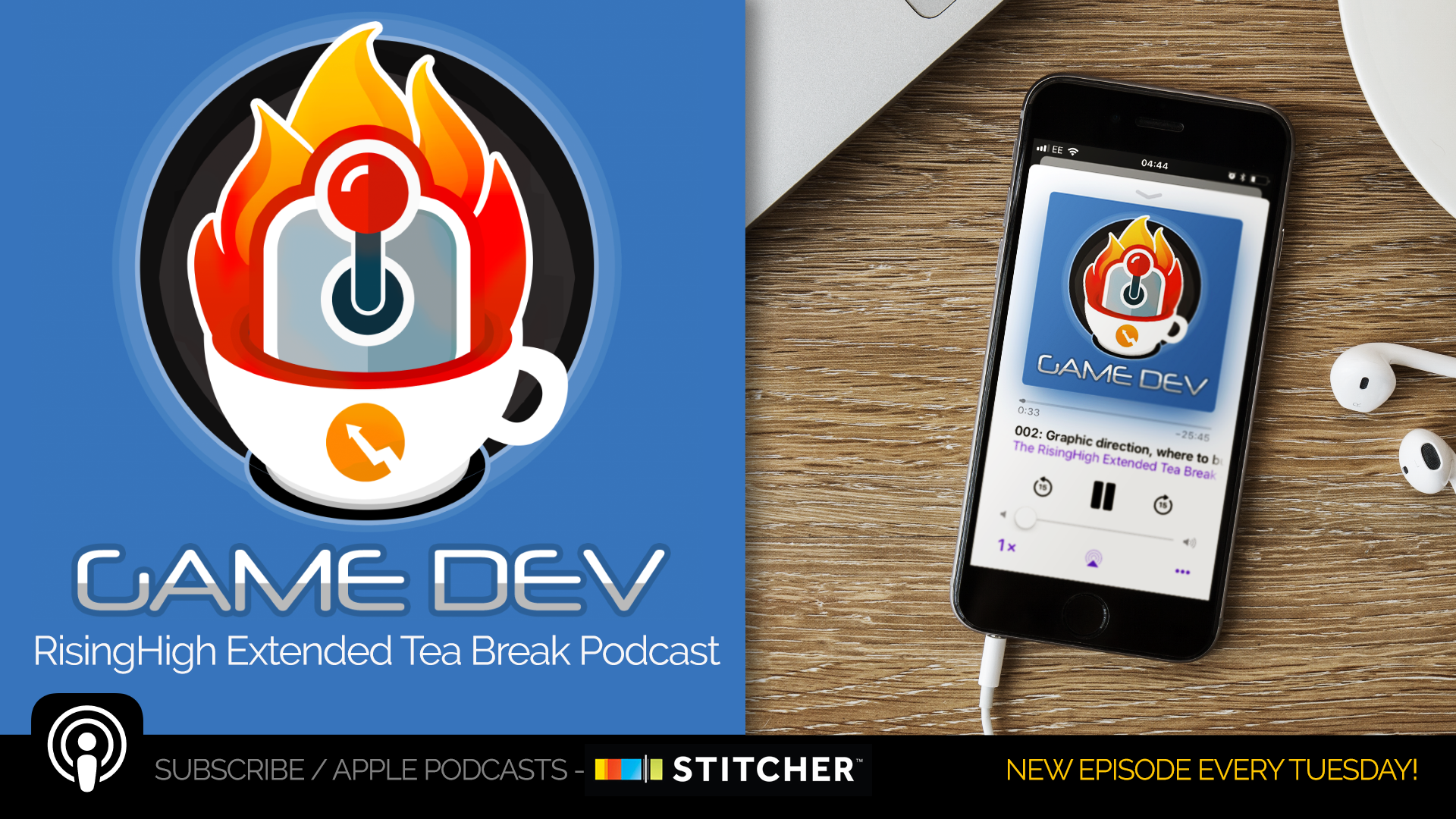 RisingHigh Extended Tea Break Podcast gallery image